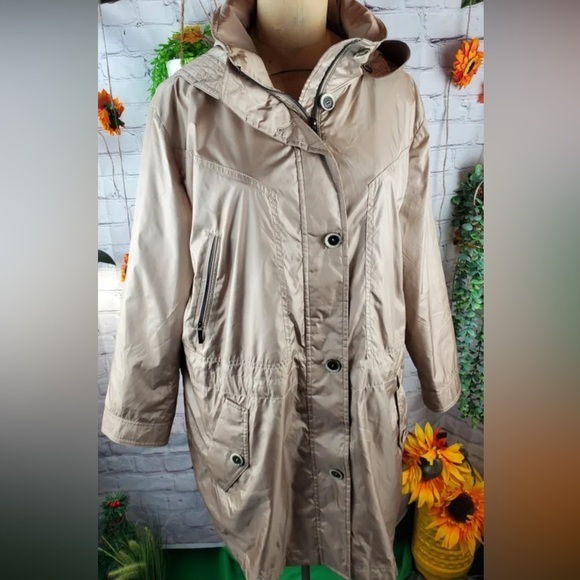 FUCHS SCHMITT Germany Hooded Trench Coat Jacket - Picture 5 of 11